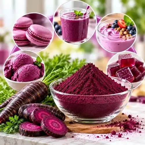 How to Apply Black Carrot Color in Natural Plant-Based Foods